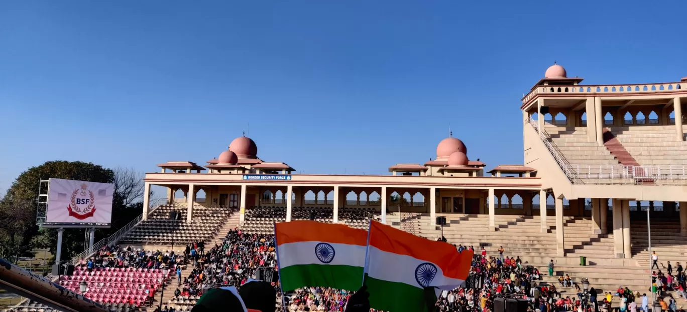 Photo of wagah border ವಾಘಾ ಗಡಿ By Sachin 