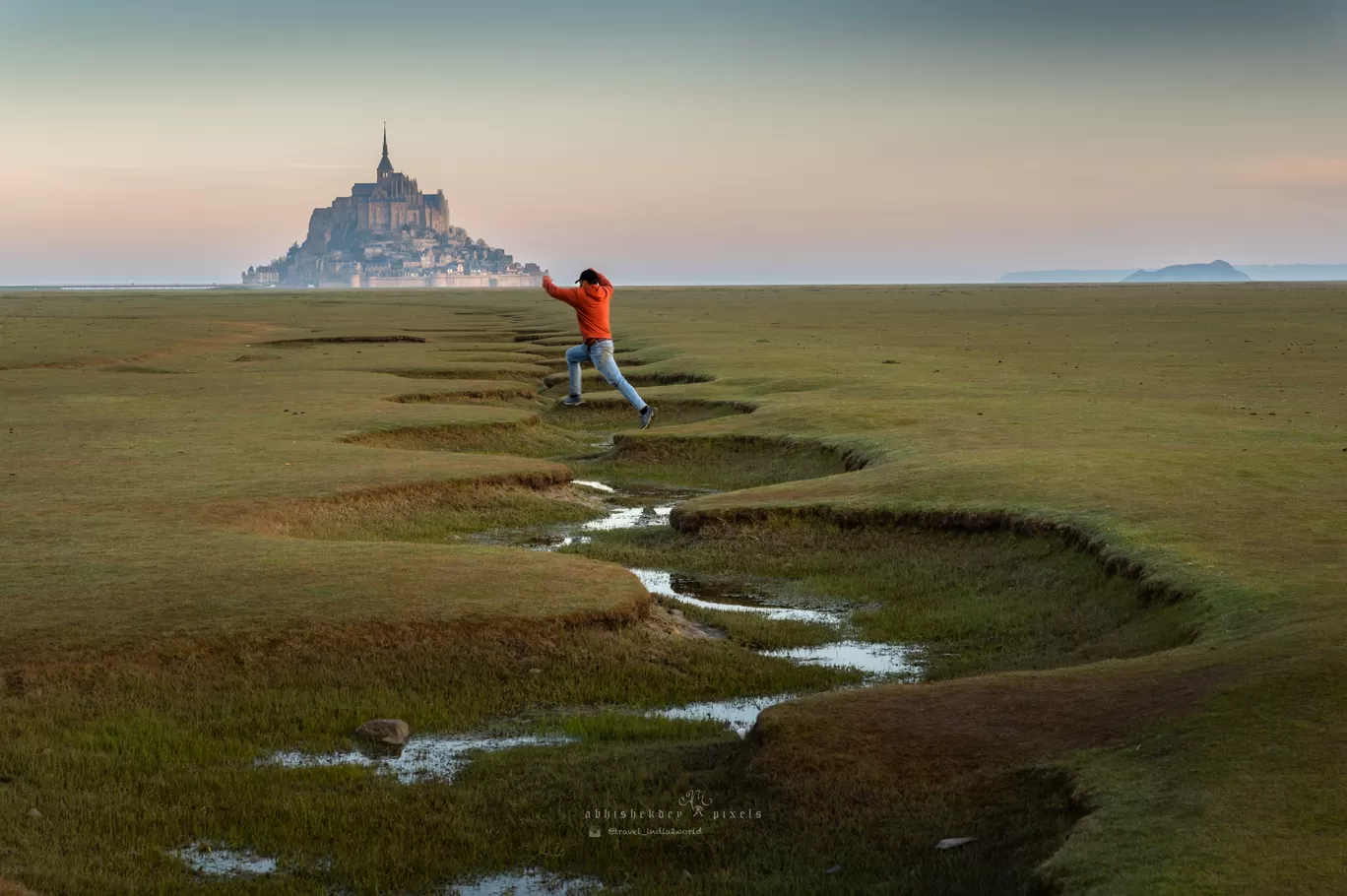Photo of Mont Saint-Michel By Abhishek Dey