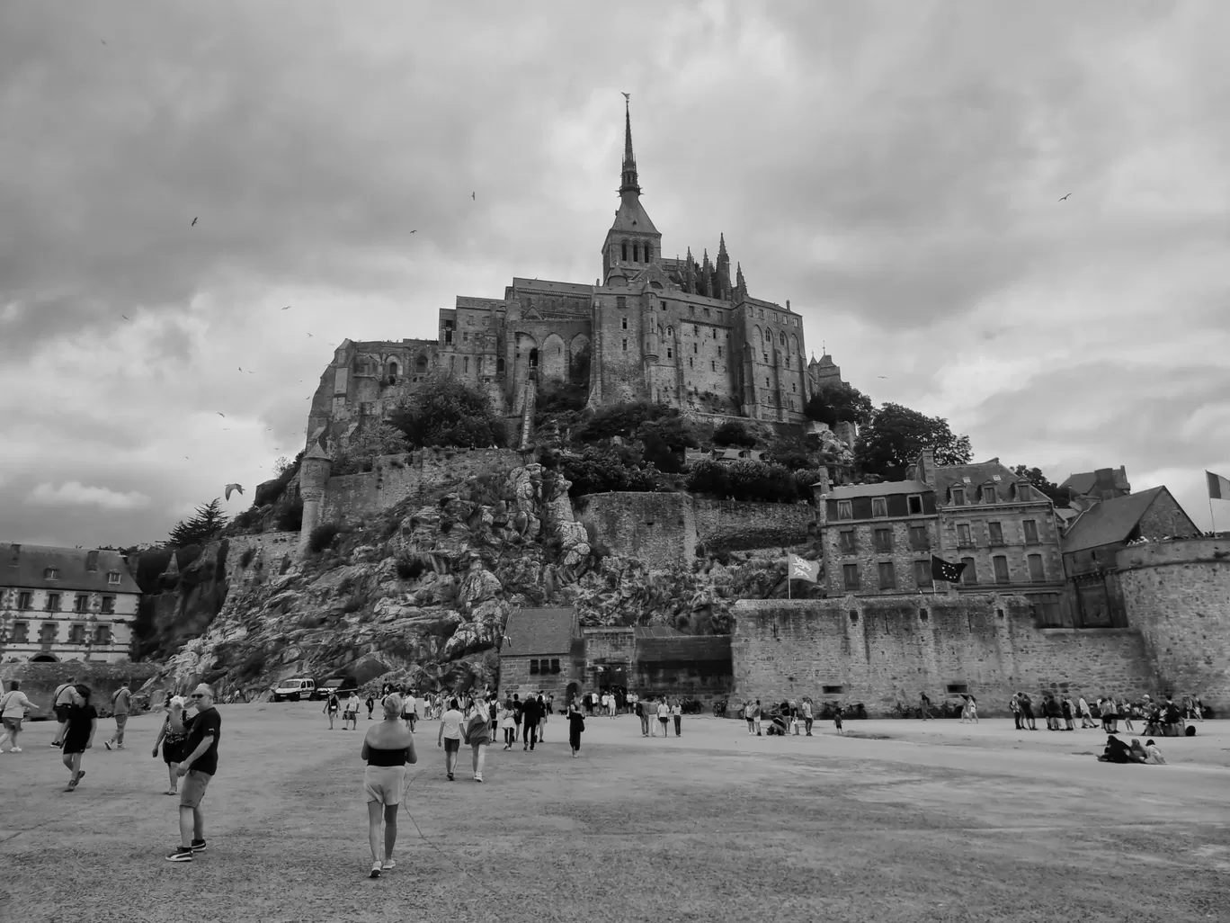 Photo of Mont Saint-Michel By Sakshi Nahar Dhariwal