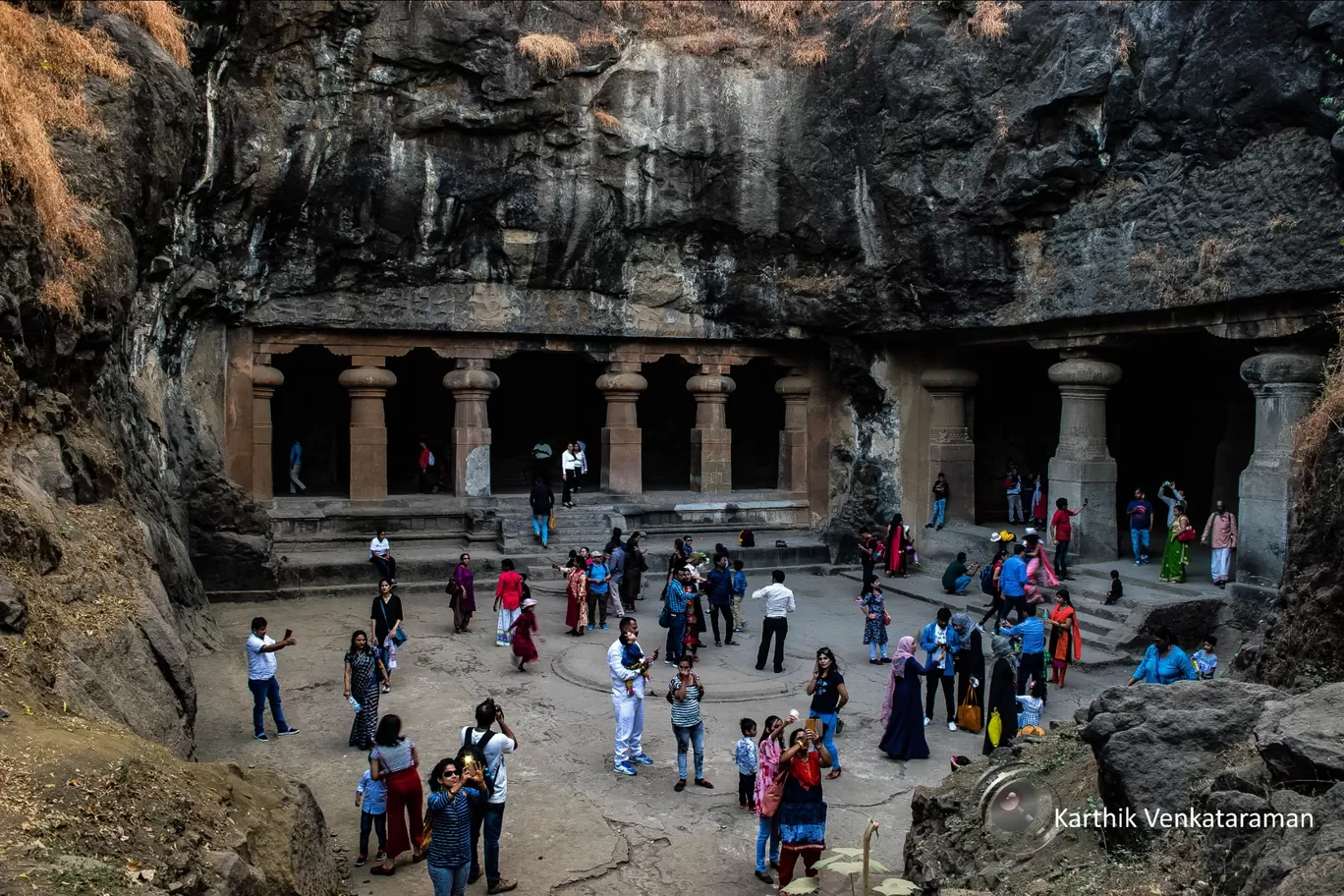 Photo of Elephanta Caves By Karthik Venkataraman