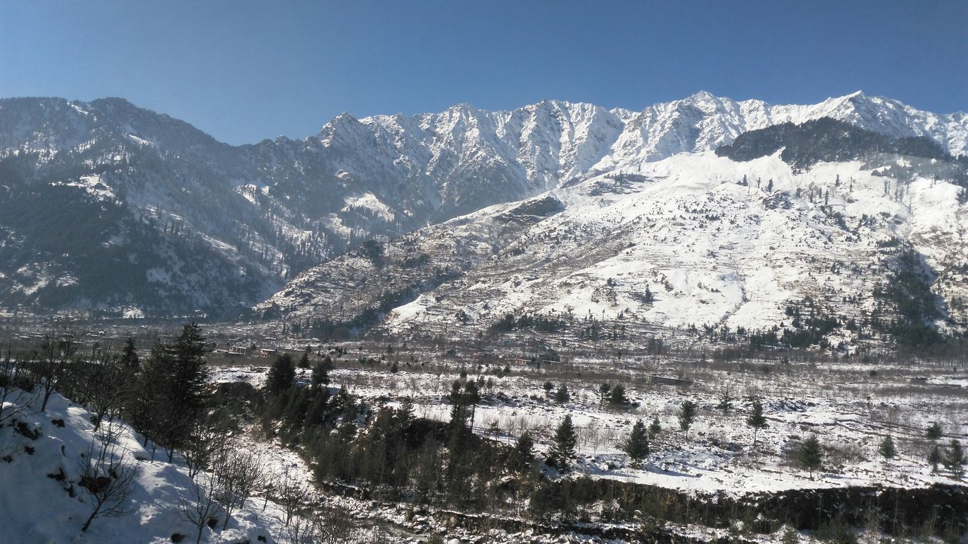 Photo of Manali's First Snow By Mahesh Maddala