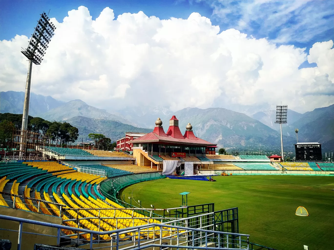 Photo of Himachal Pradesh Cricket Association Stadium Dharamshala By Siddharth Shankar