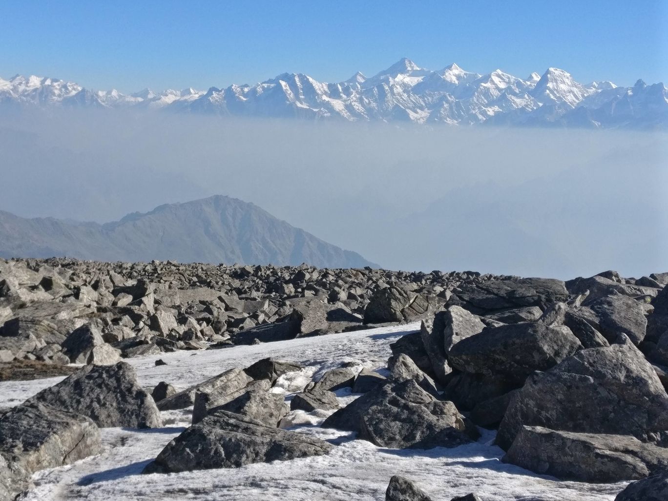 Photo of Kuari Pass & Pangarchulla Peak By Deepak Kapoor