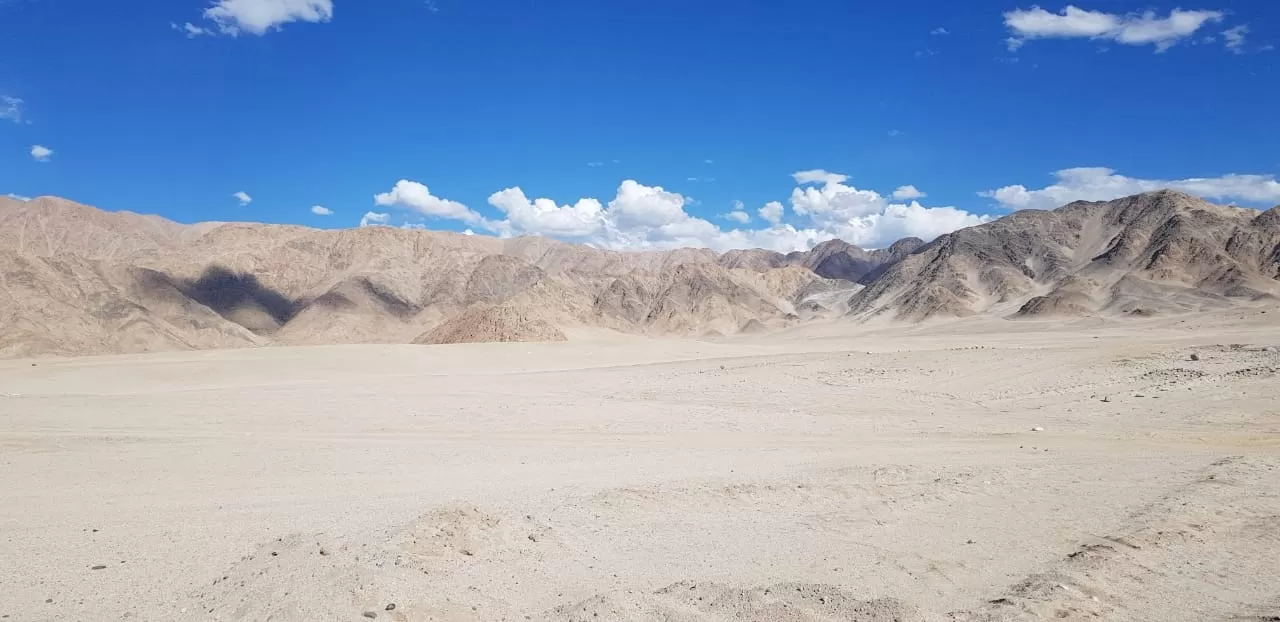 Photo of Pangong Lake Road By Dolly Verma