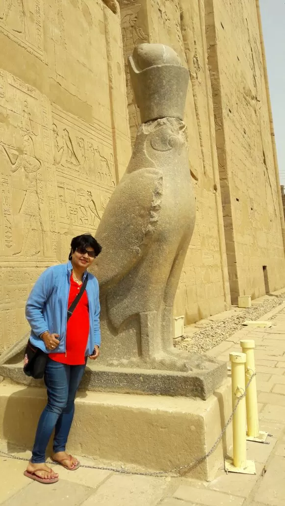 Photo of The Temple of Horus at Edfu By Manisha Joshi