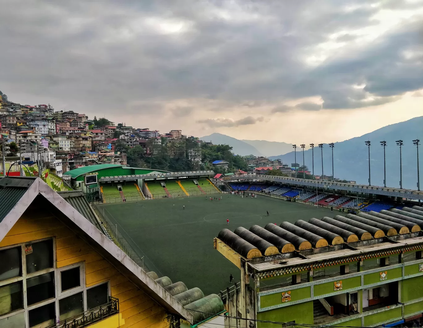 Photo of Paljor Stadium Road By Prasad - The Enthu Wanderer