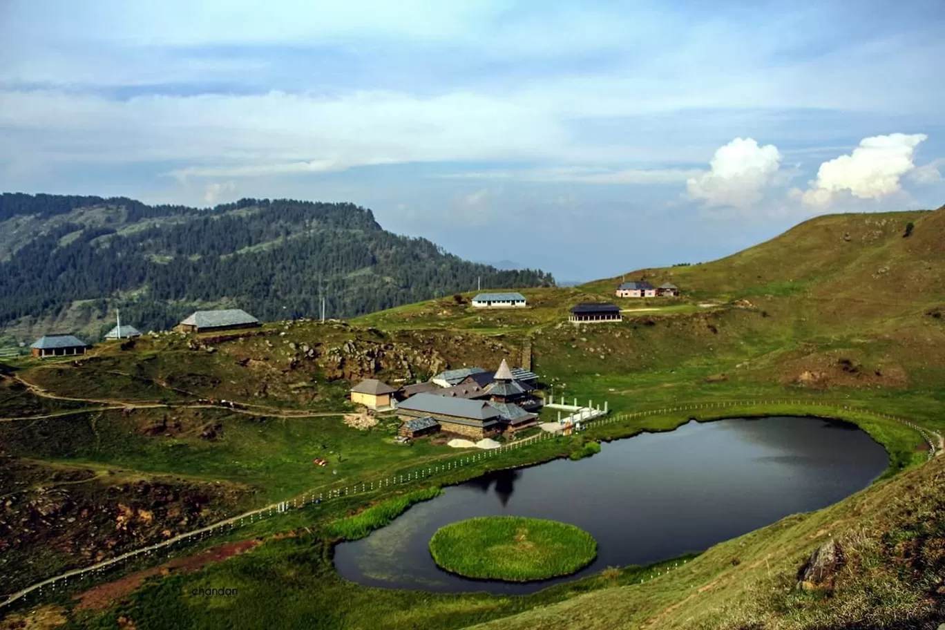 Photo of Prashar lake District Mandi Himachal North India. By chandan.bhatia