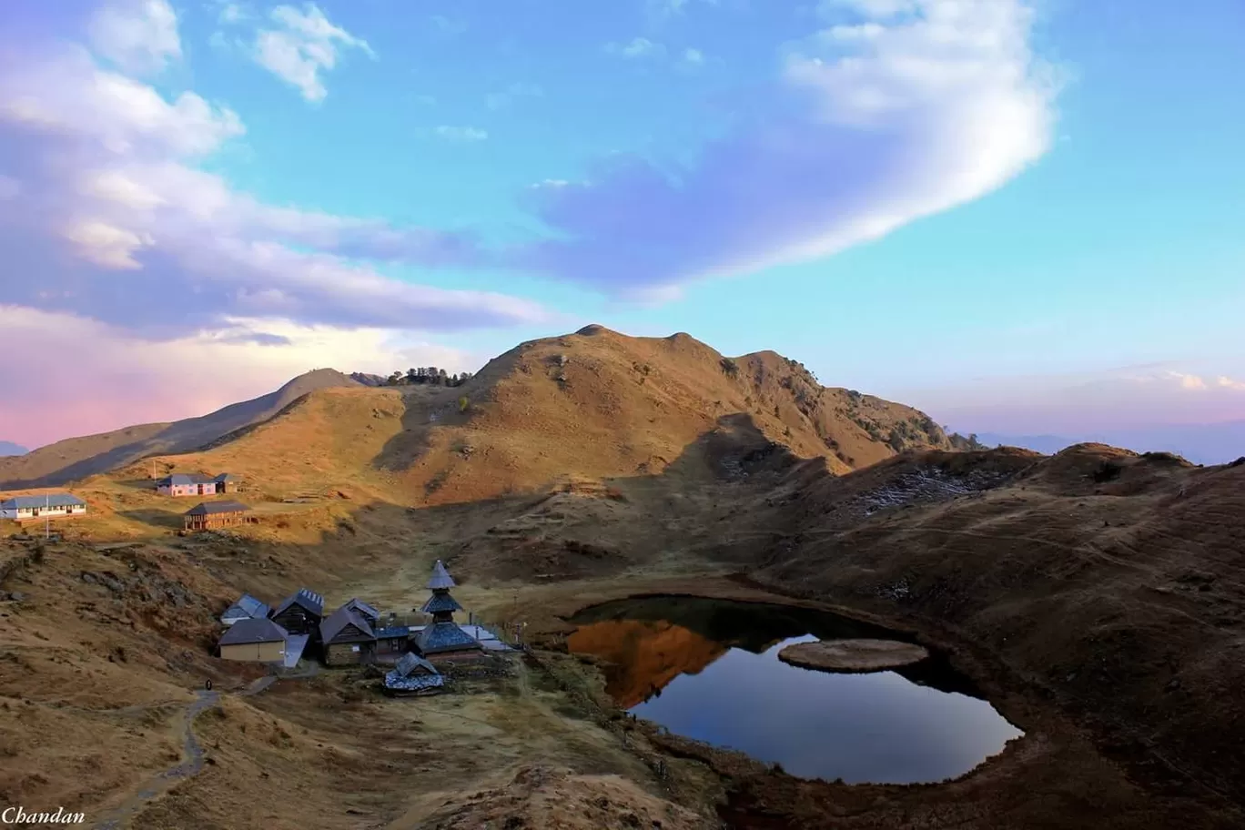 Photo of Prashar lake District Mandi Himachal North India. By chandan.bhatia