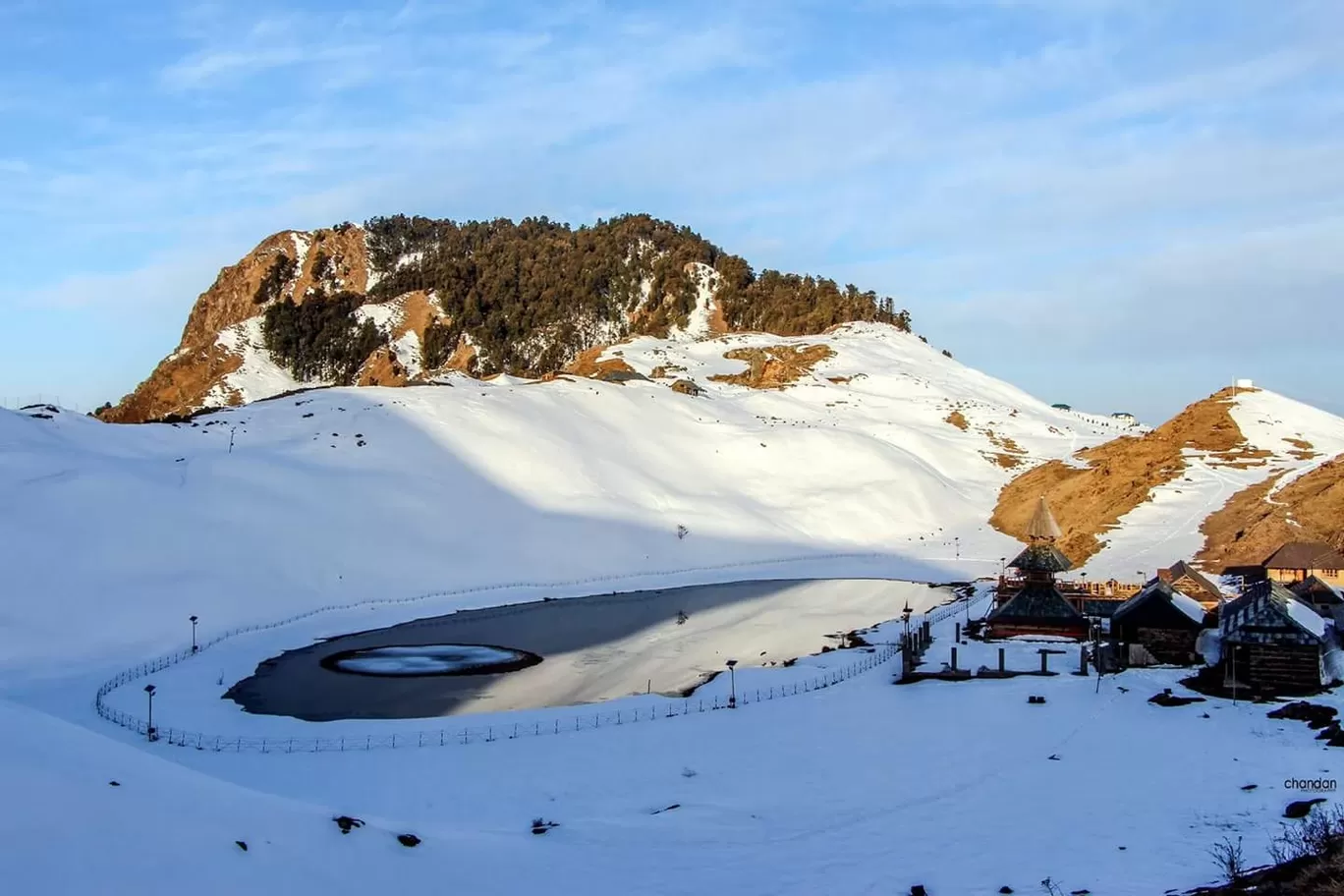 Photo of Prashar lake District Mandi Himachal North India. By chandan.bhatia