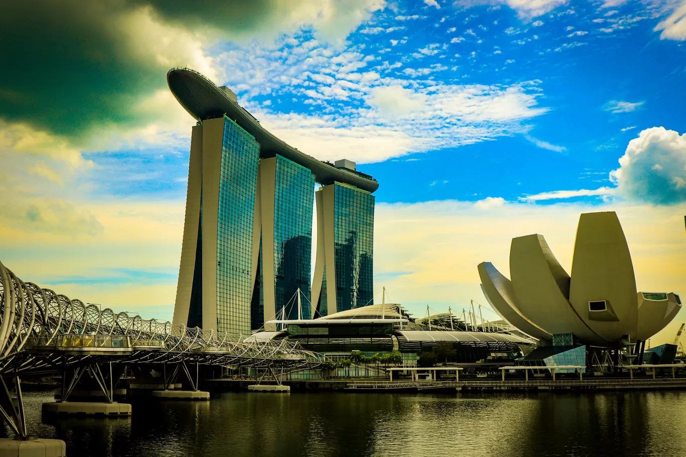 Photo of Marina Bay By Vishwanath Moolya