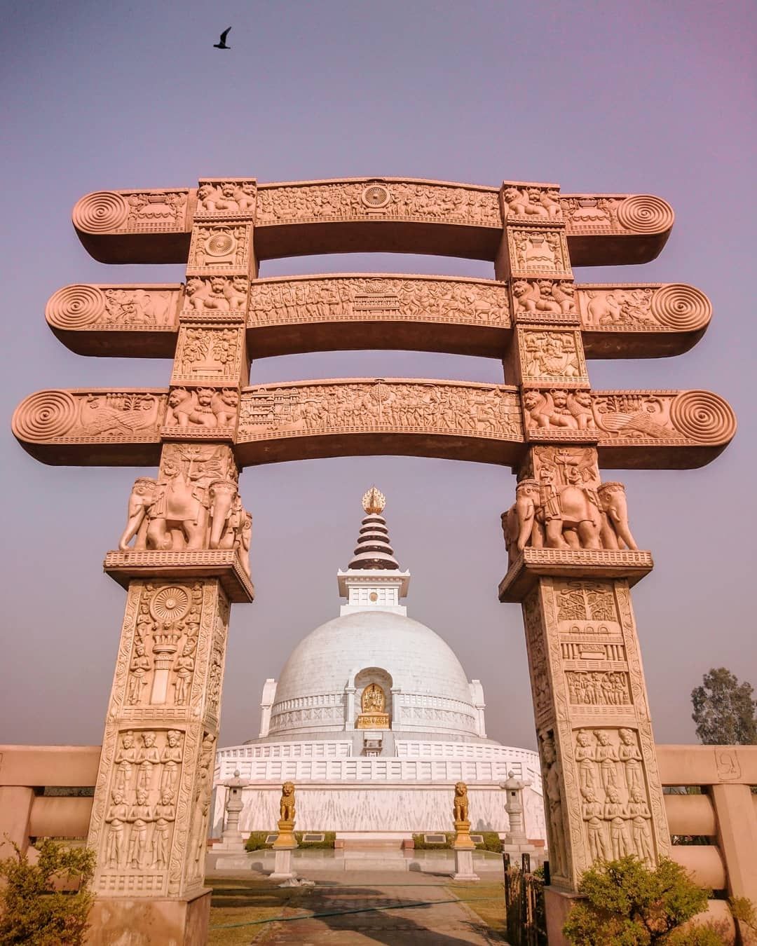 Photo of Shanti Stupa New Delhi By sachin chauhan