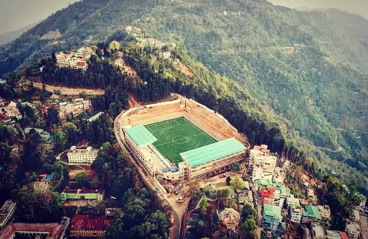 Photo of Bhaichung Bhutia stadium By sikkimtravelhub