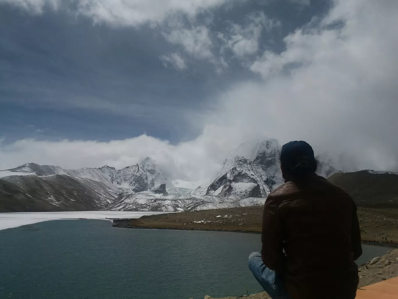 Photo of Gurudongmar Lake By Dr Neeraj Garg