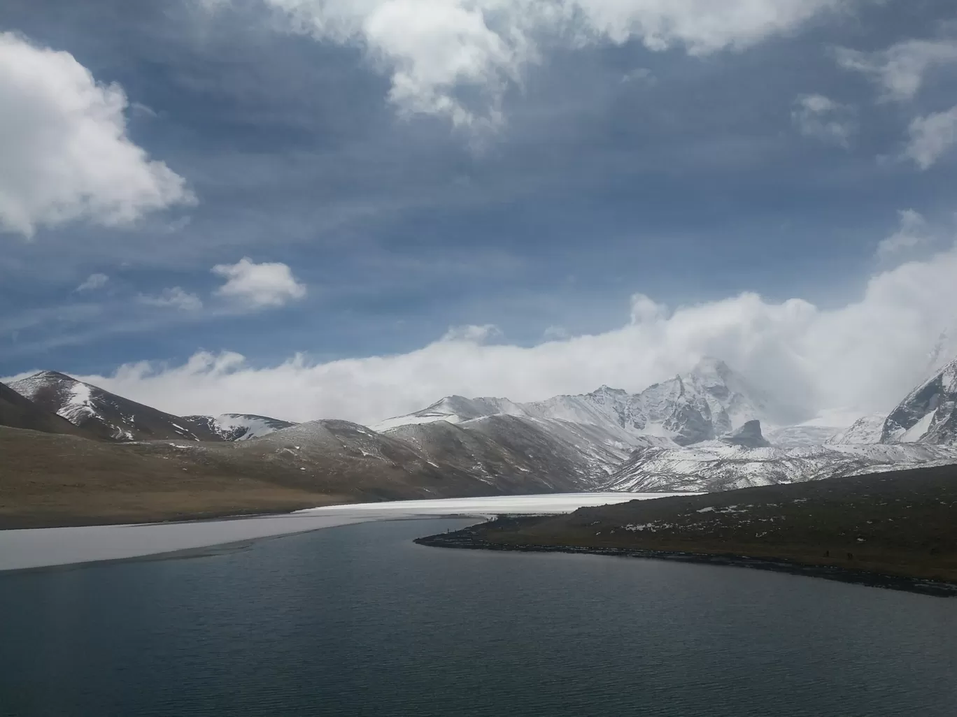 Photo of Gurudongmar Lake By Dr Neeraj Garg
