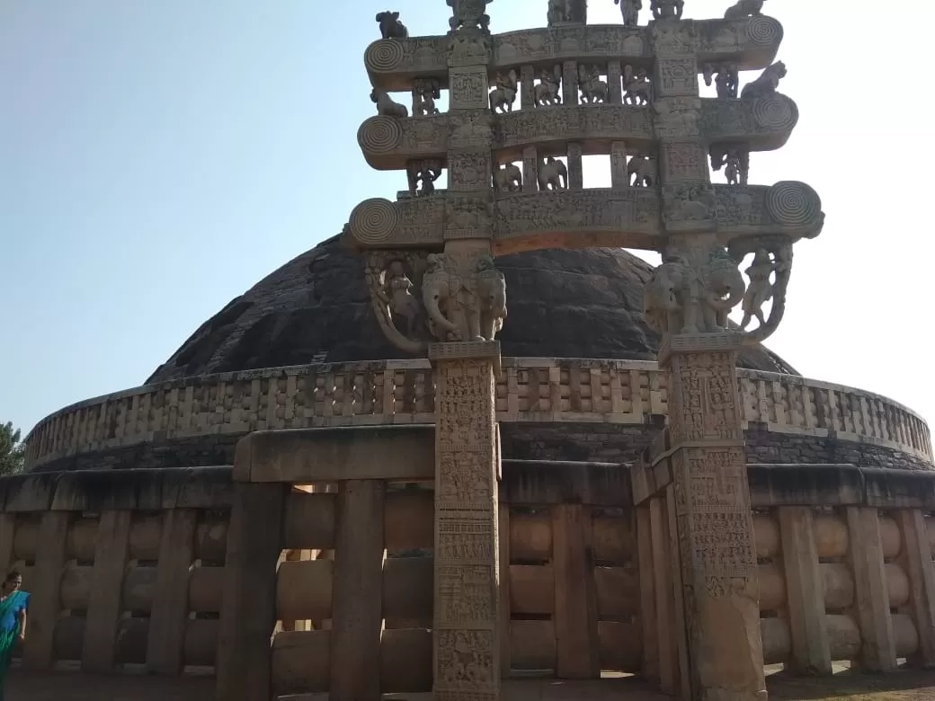 Photo of Sanchi Stupa By Deboleena Sen