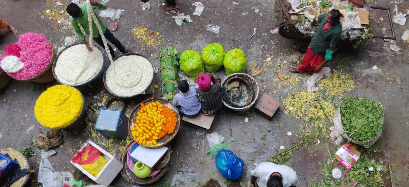 Photo of K.R Flower Market By Nupur