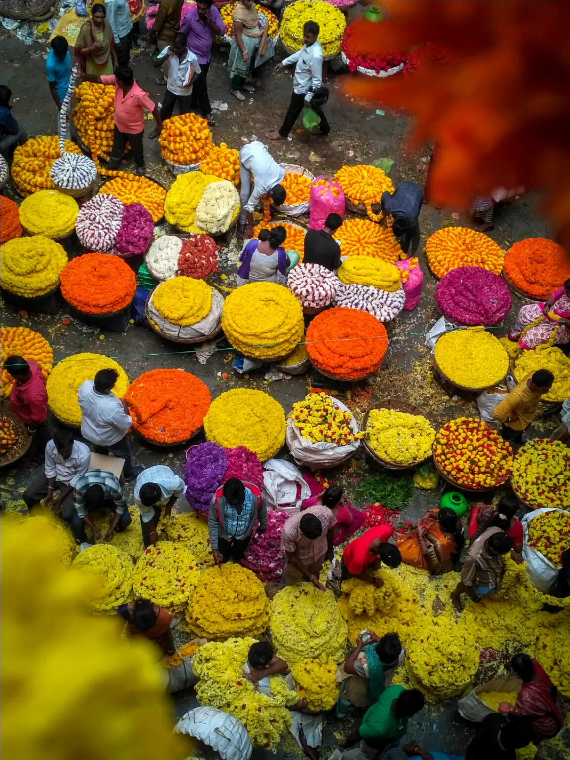 Photo of K.R Flower Market By Yasir Mir