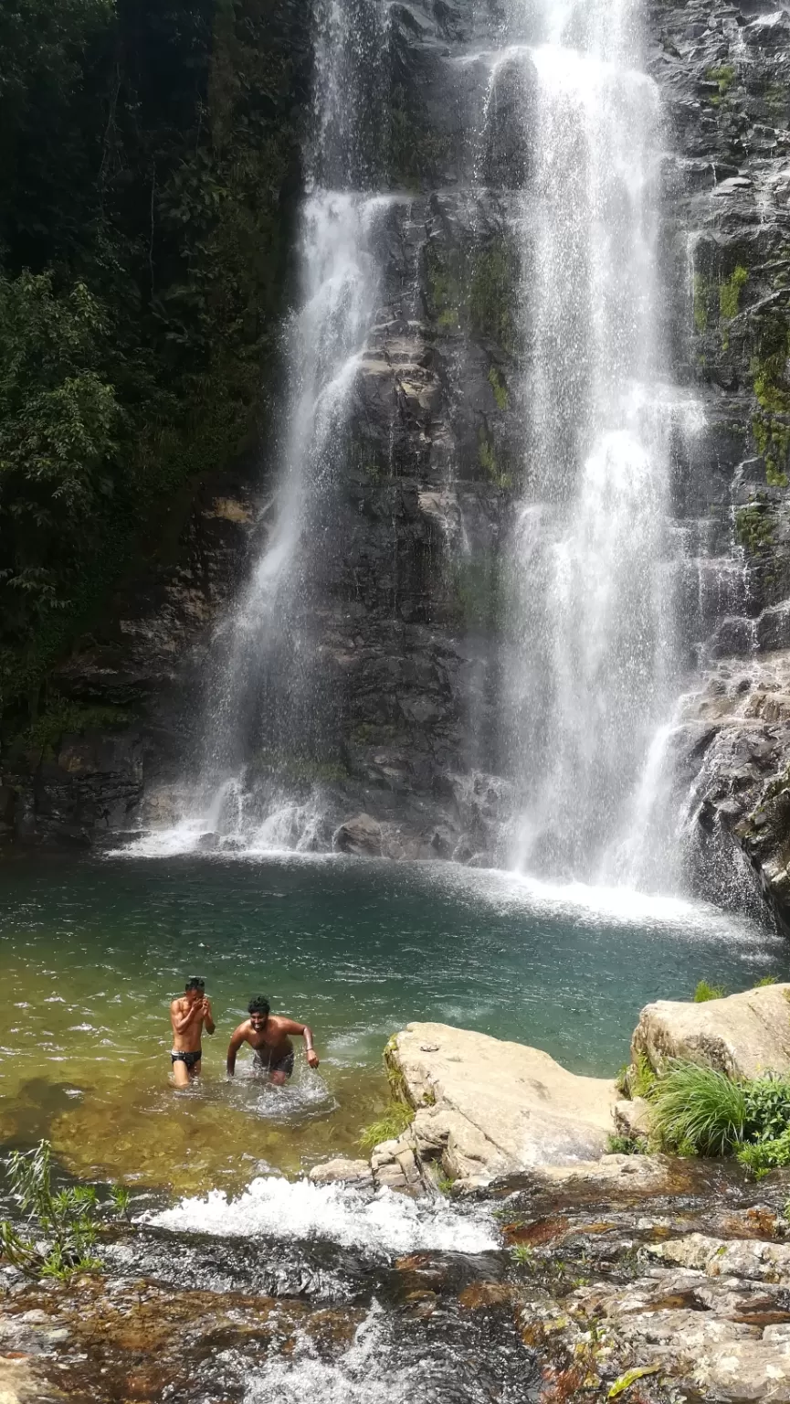 Photo of Trek and Swim (Thangsning fall, Meghalaya) By Sammy Mbor KLamet