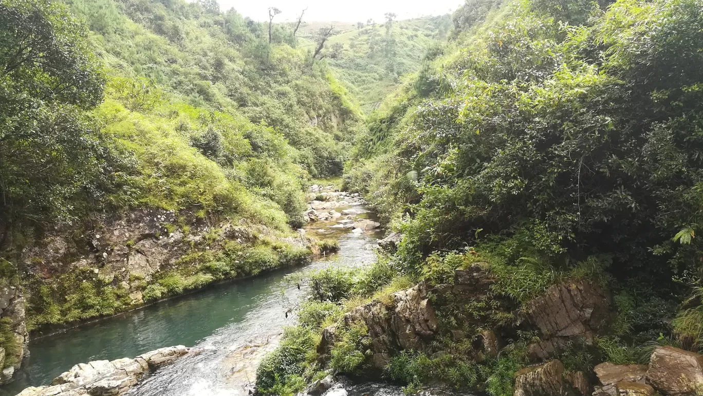 Photo of Trek and Swim (Thangsning fall, Meghalaya) By Sammy Mbor KLamet