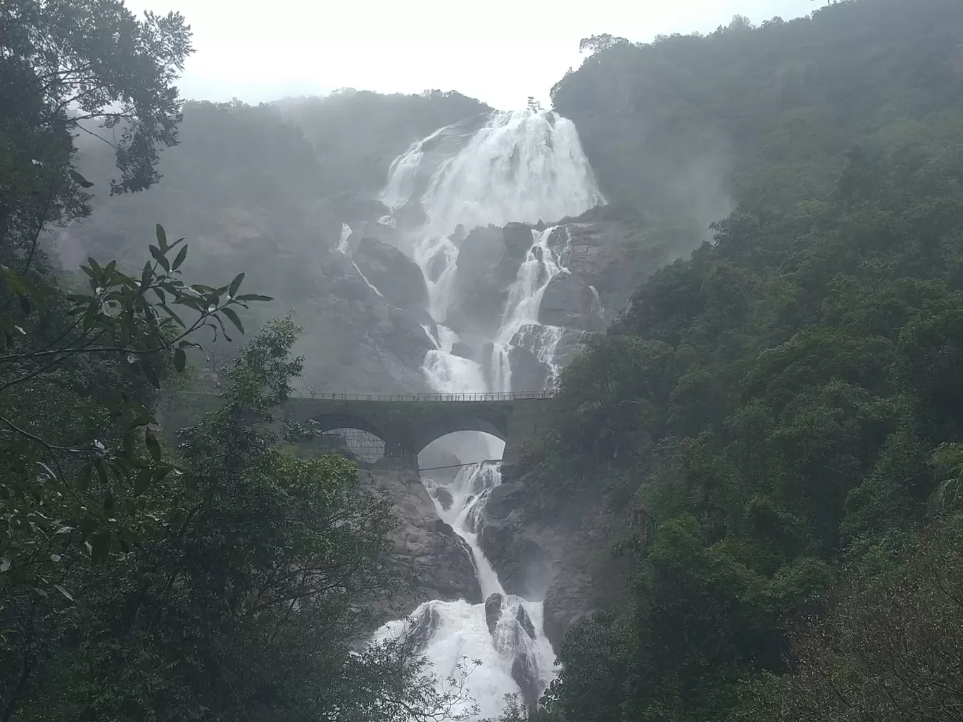 Photo of Dudhsagar Falls By Kathir Vel