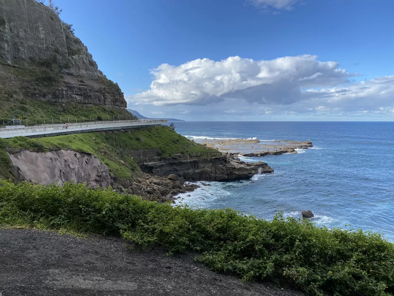 Photo of Sea Cliff Bridge By The Globetrotter Duo