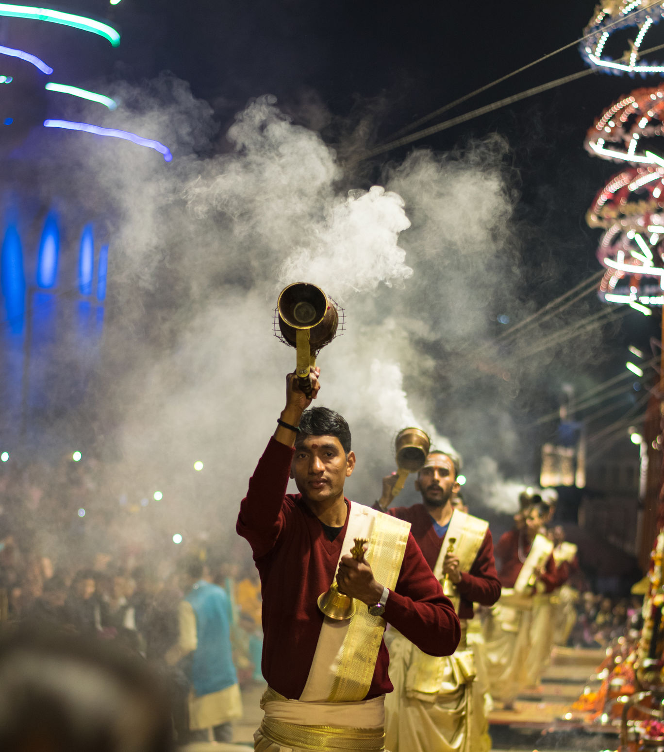 Photo of Ganga Aarti @ Dashashwamedh Ghat By Harshavardhan Behura