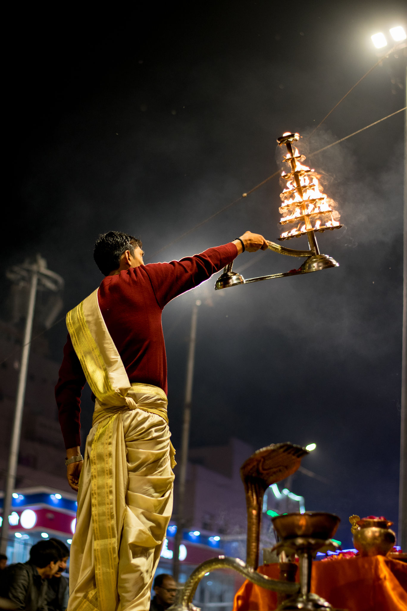 Photo of Ganga Aarti @ Dashashwamedh Ghat By Harshavardhan Behura