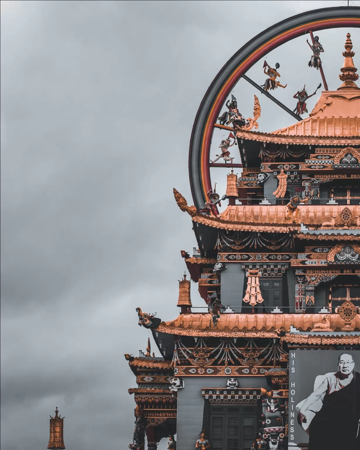 Photo of Bylakuppe Budda temple By iamasanchari (Natesh Achar)