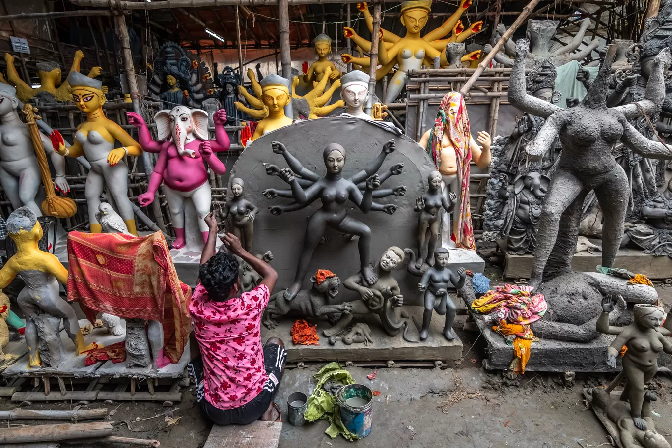 Photo of Kumartuli Idol Maker By Saurabh Sirohiya