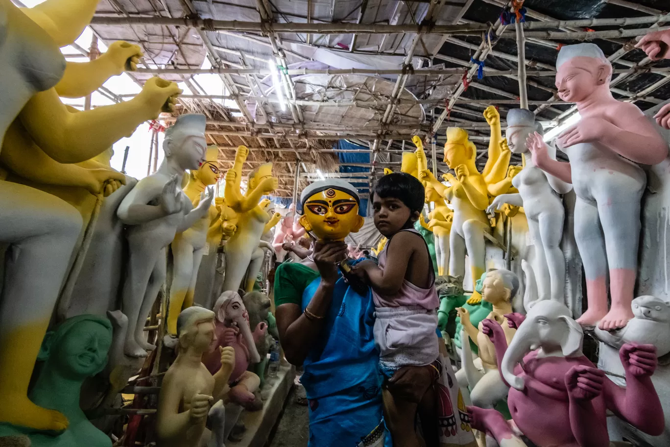 Photo of Kumartuli Idol Maker By Saurabh Sirohiya