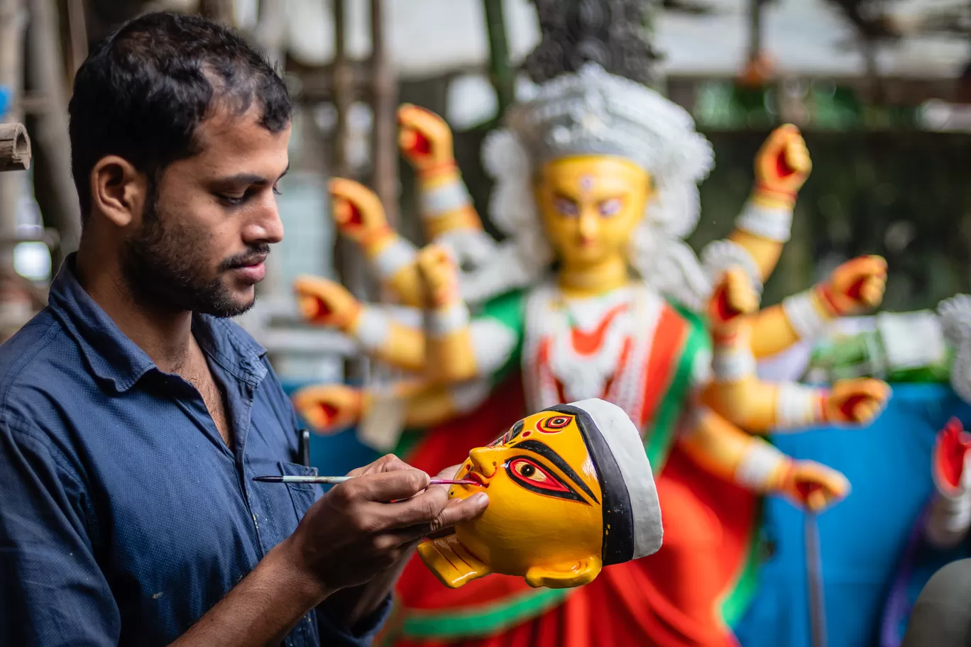 Photo of Kumartuli Idol Maker By Saurabh Sirohiya