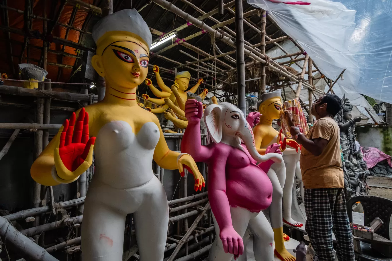 Photo of Kumartuli Idol Maker By Saurabh Sirohiya
