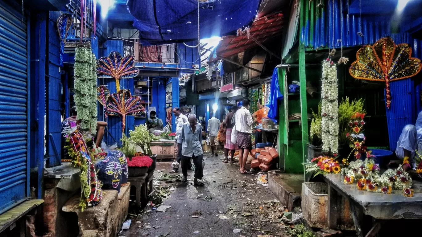 Photo of Mullick Ghat Flower Market By Shubham Yadav