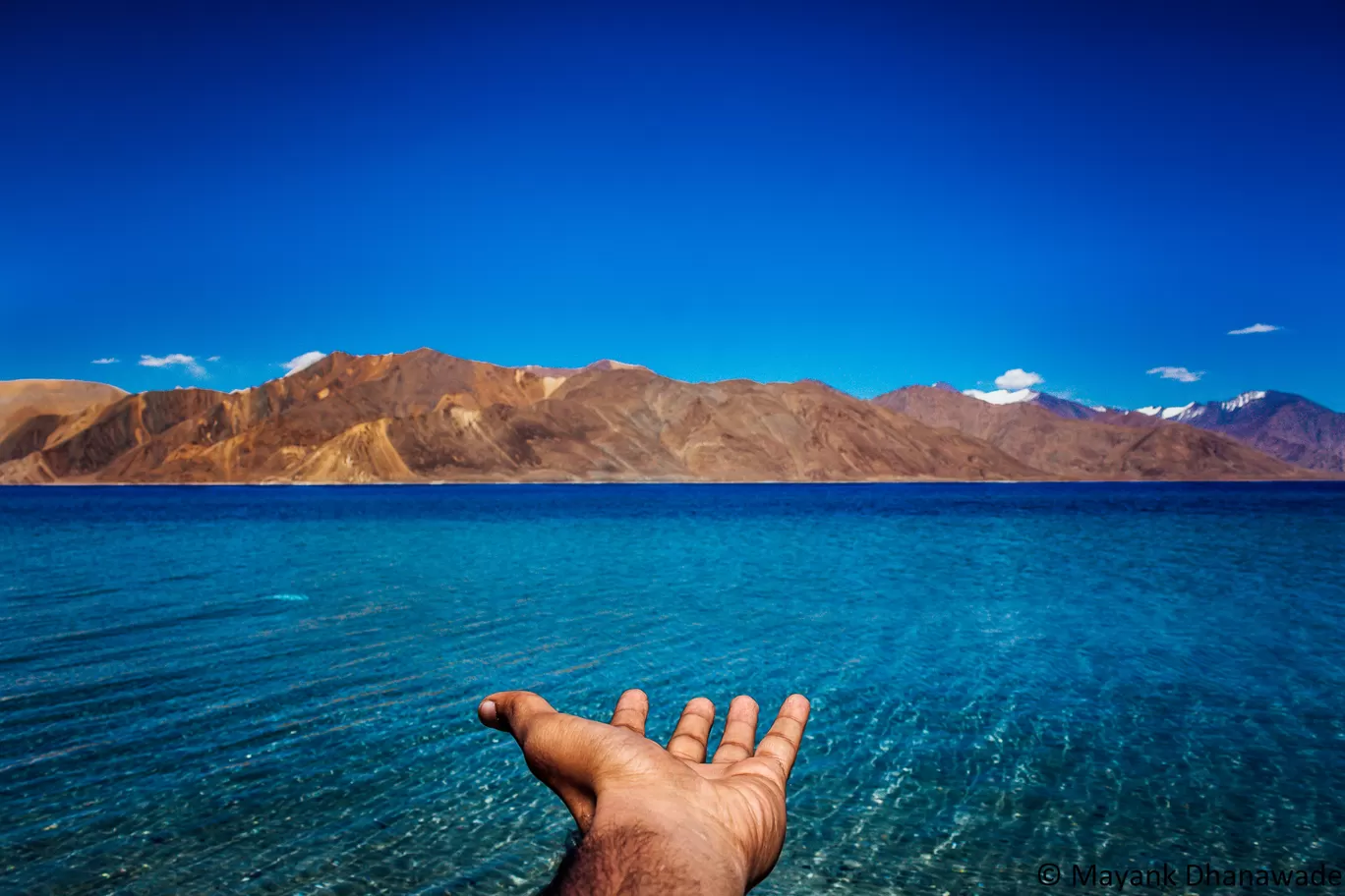 Photo of Pangong Lake By Mayank Dhanawade
