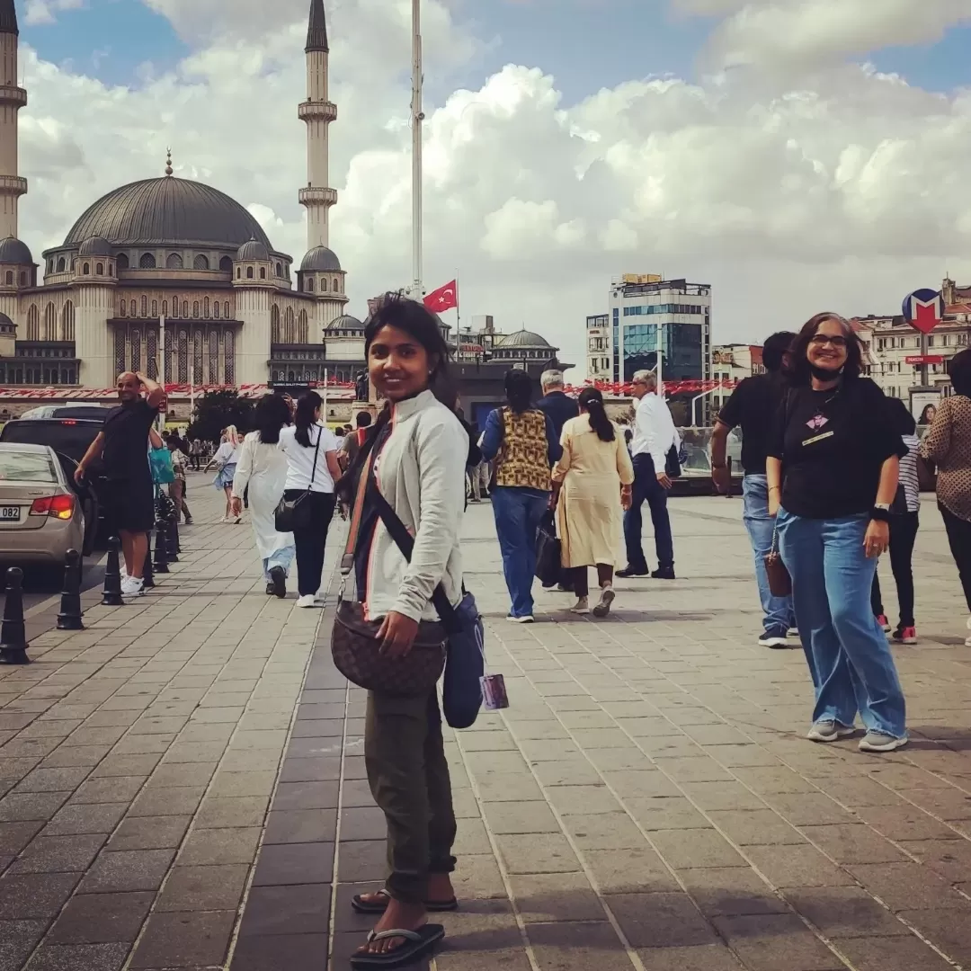 Photo of Taksim Square By Dr. Anvesha Datta