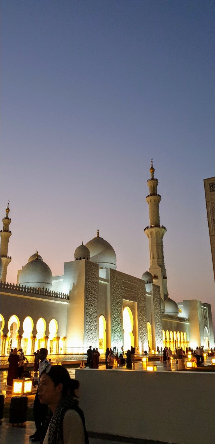 Photo of Sheikh zayed mosque - Abu Dhabi - United Arab Emirates By Tej Choudhary