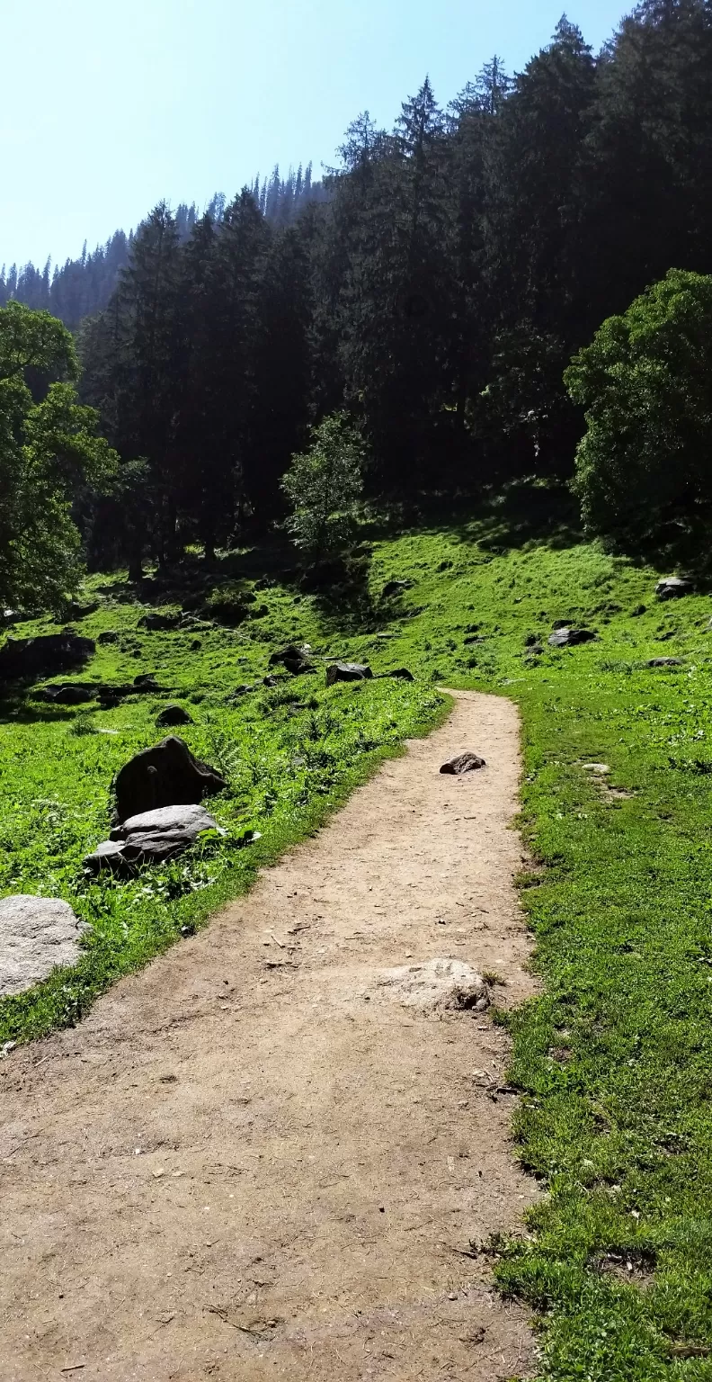 Photo of KheerGanga Waterfall - Half way By Bhavya Shah