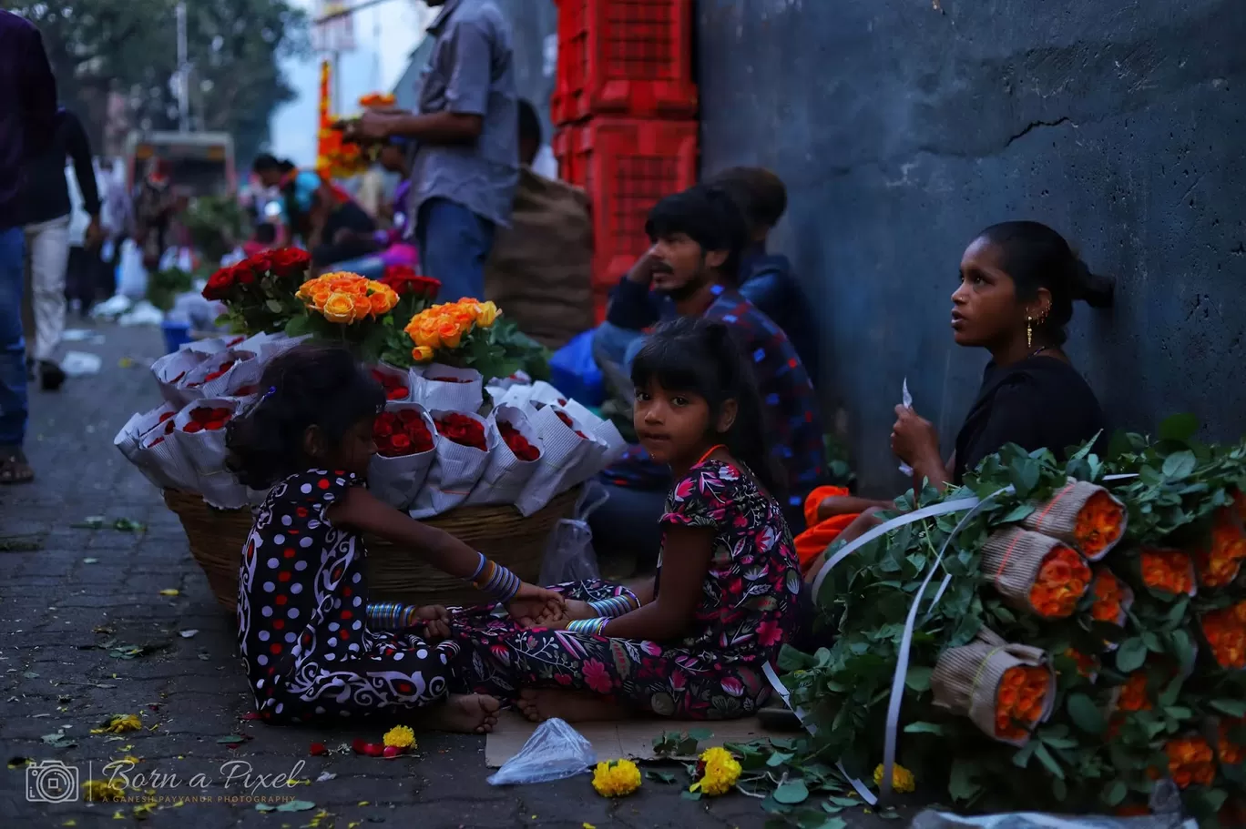 Photo of Dadar Flower Market By ganesh krishnan R