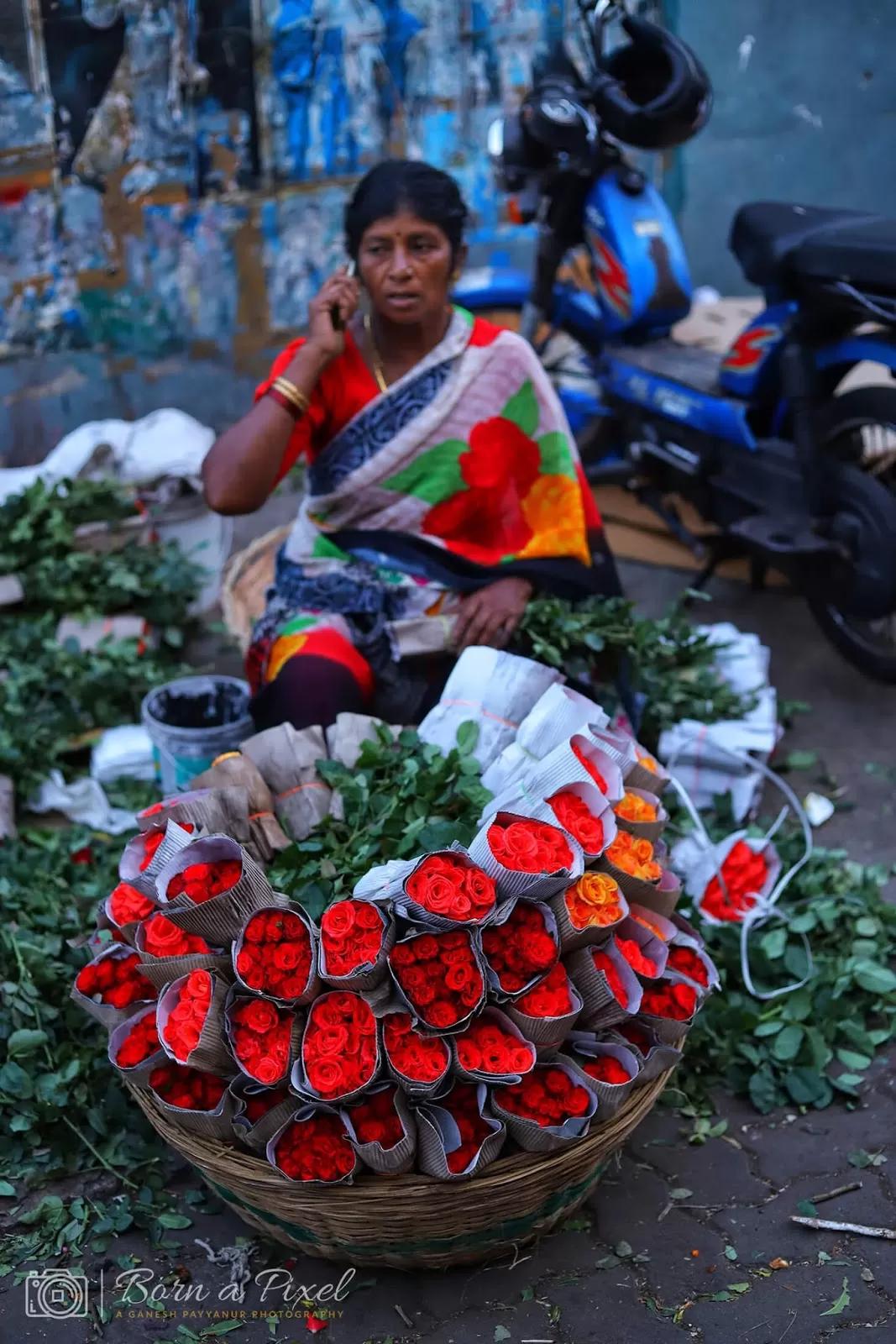 Photo of Dadar Flower Market By ganesh krishnan R