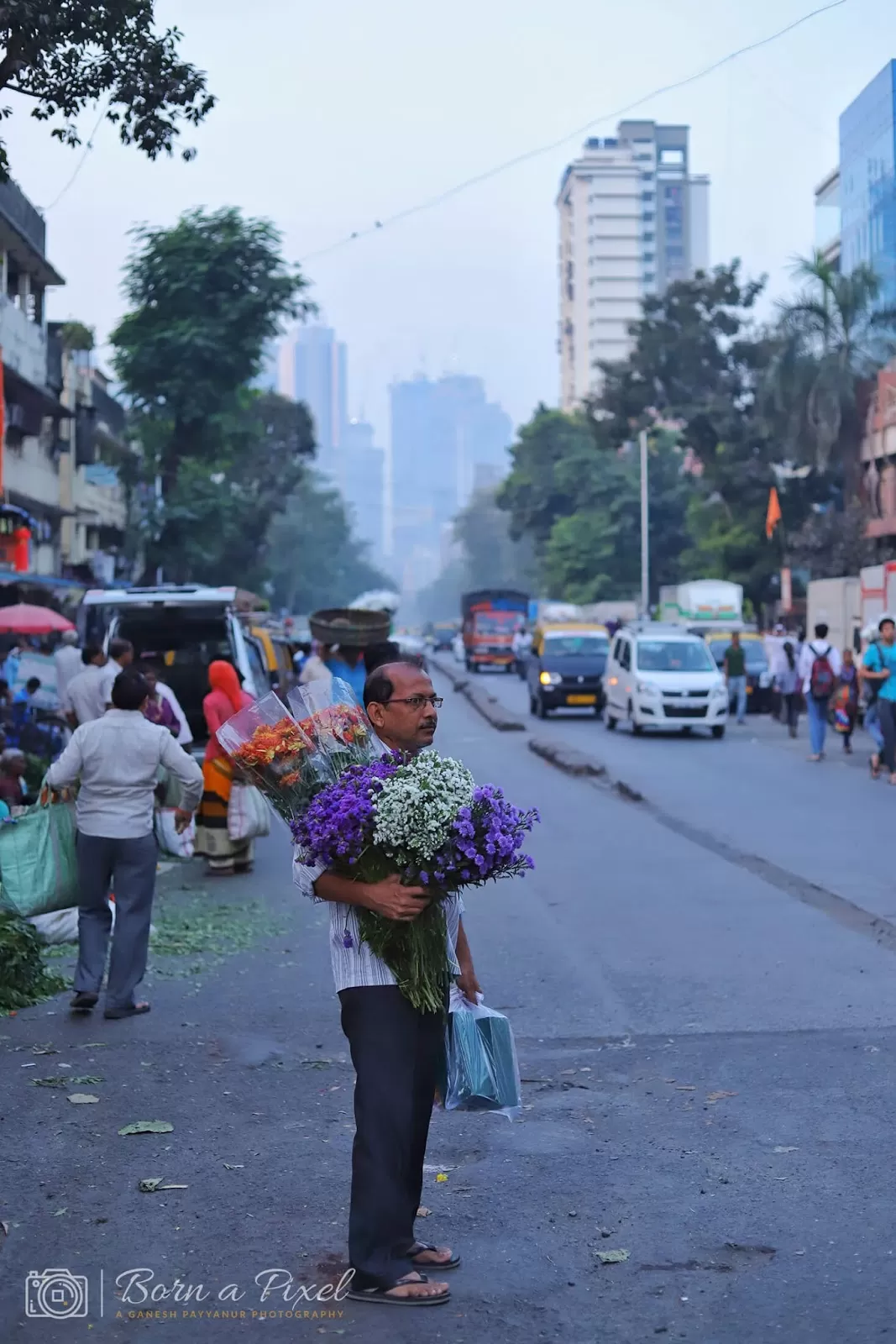 Photo of Dadar Flower Market By ganesh krishnan R