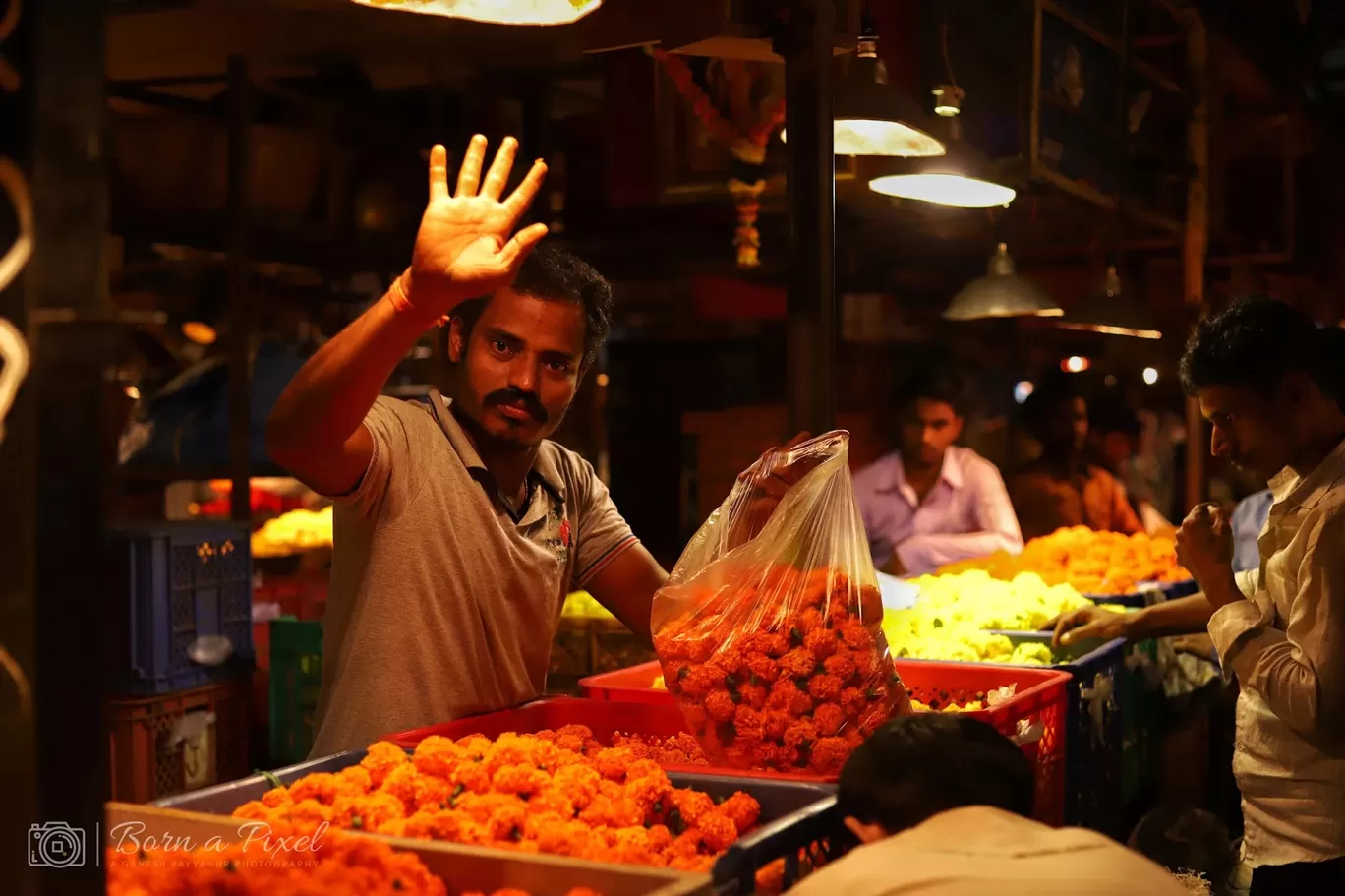 Photo of Dadar Flower Market By ganesh krishnan R