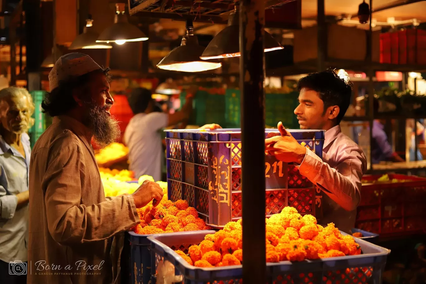 Photo of Dadar Flower Market By ganesh krishnan R
