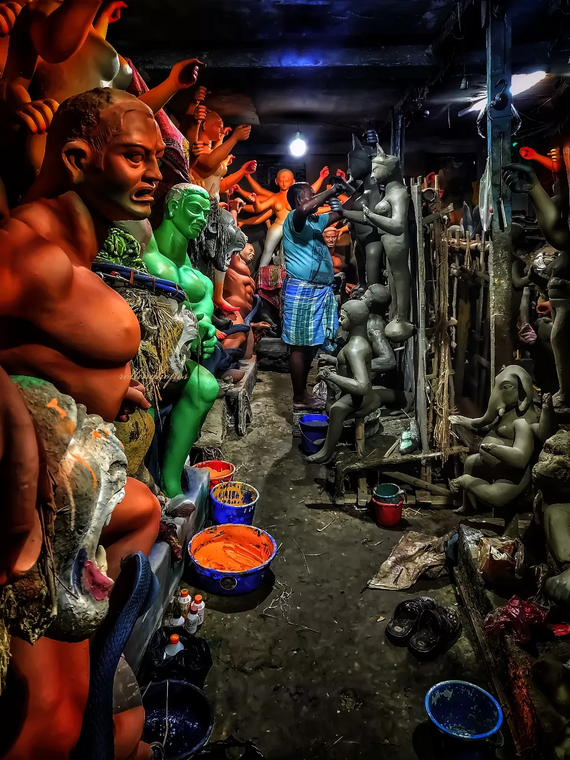 Photo of Kumartuli Street By Jyoti Singh