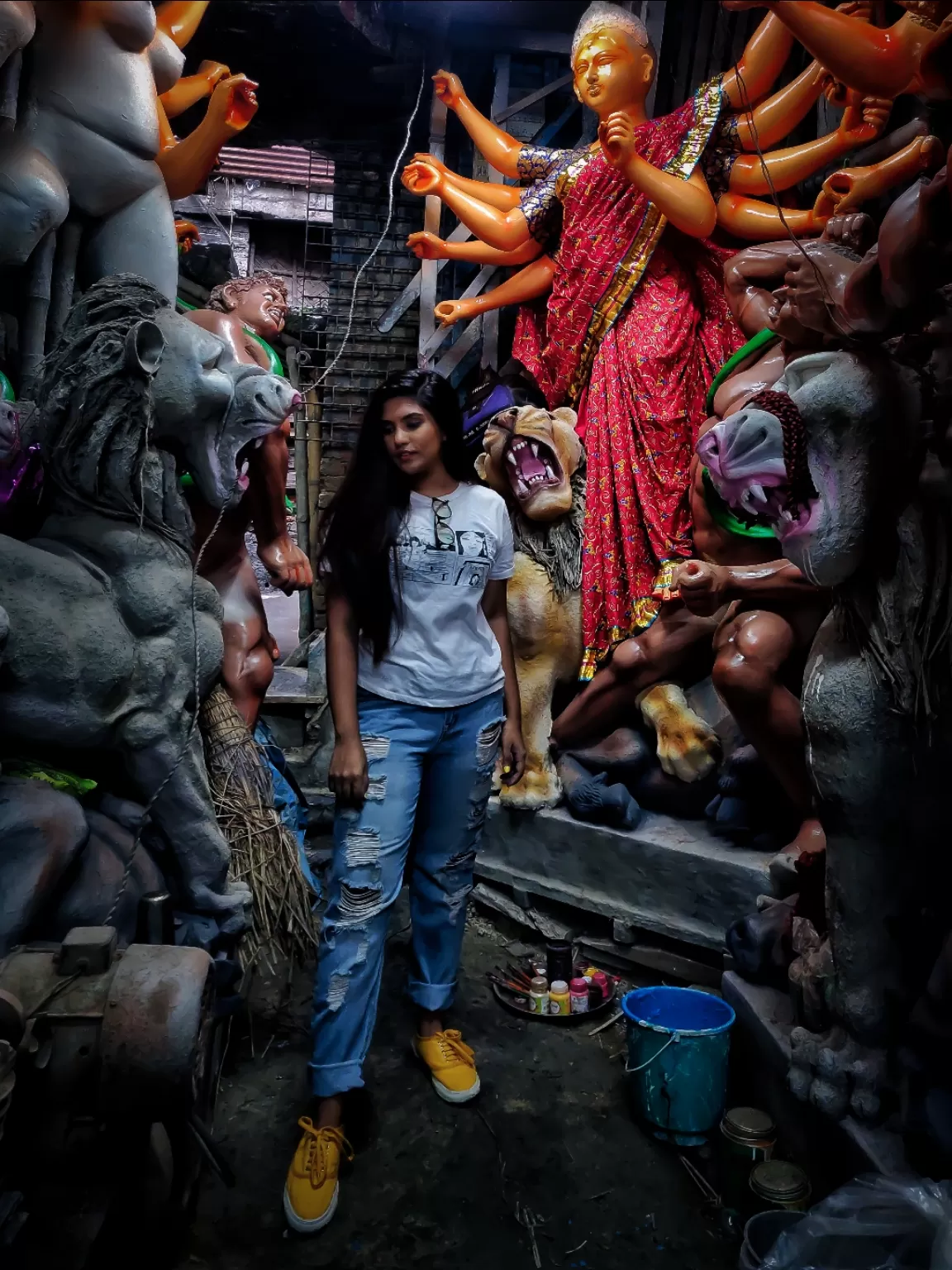 Photo of Kumartuli Street By Jyoti Singh