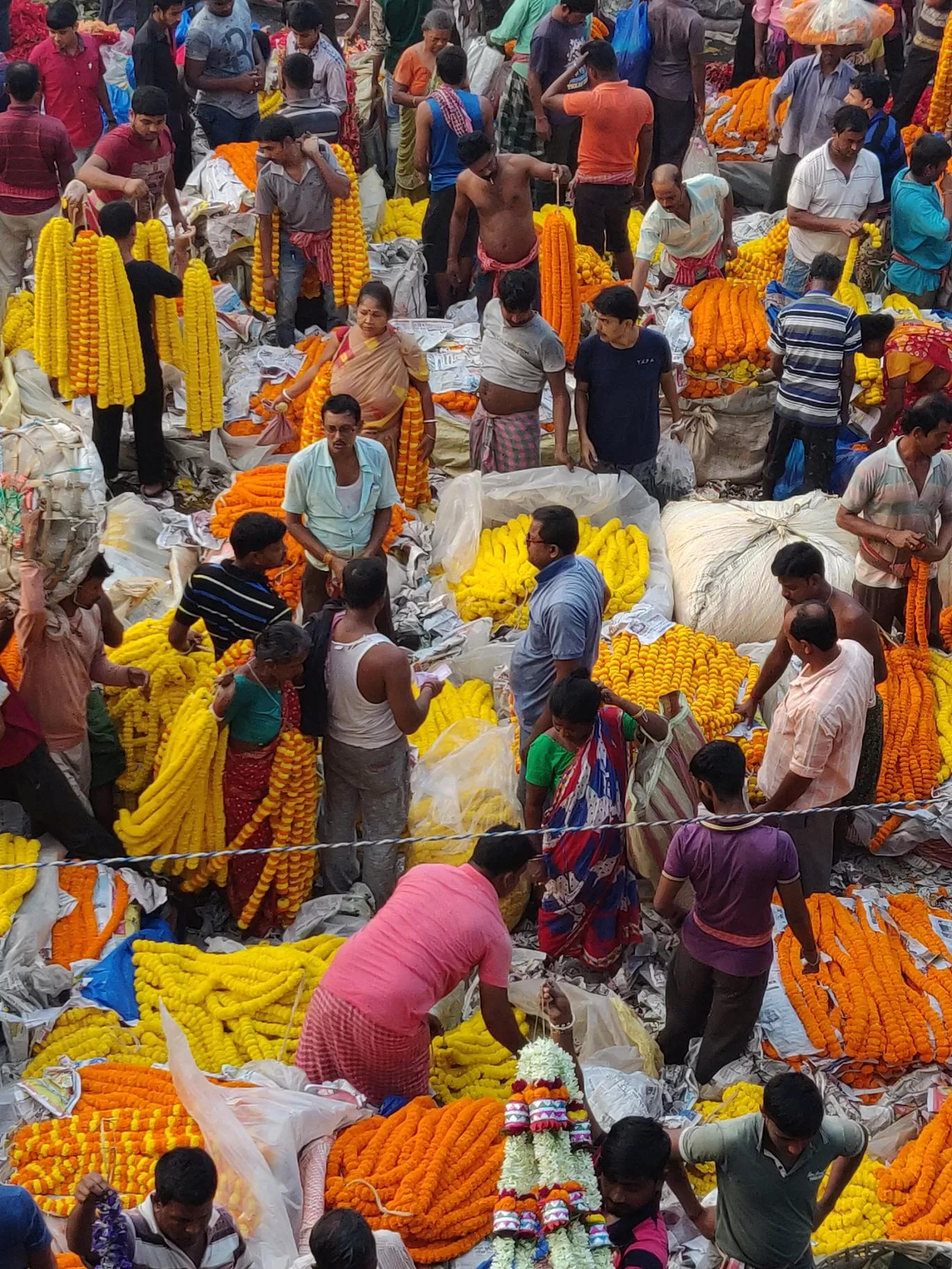 Photo of Mullick Ghat Flower Market By Jyoti Singh