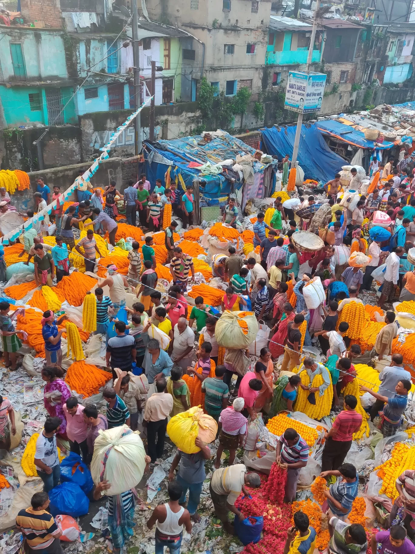 Photo of Mullick Ghat Flower Market By Jyoti Singh