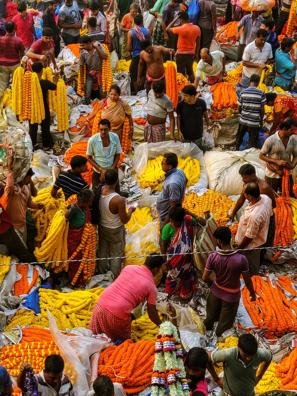 Photo of Mullick Ghat Flower Market By Jyoti Singh