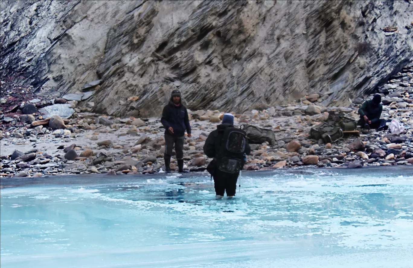 Photo of Chadar trek - Trekking In Ladakh - Frozen River Trekking In Ladakh By Aditya Pujare