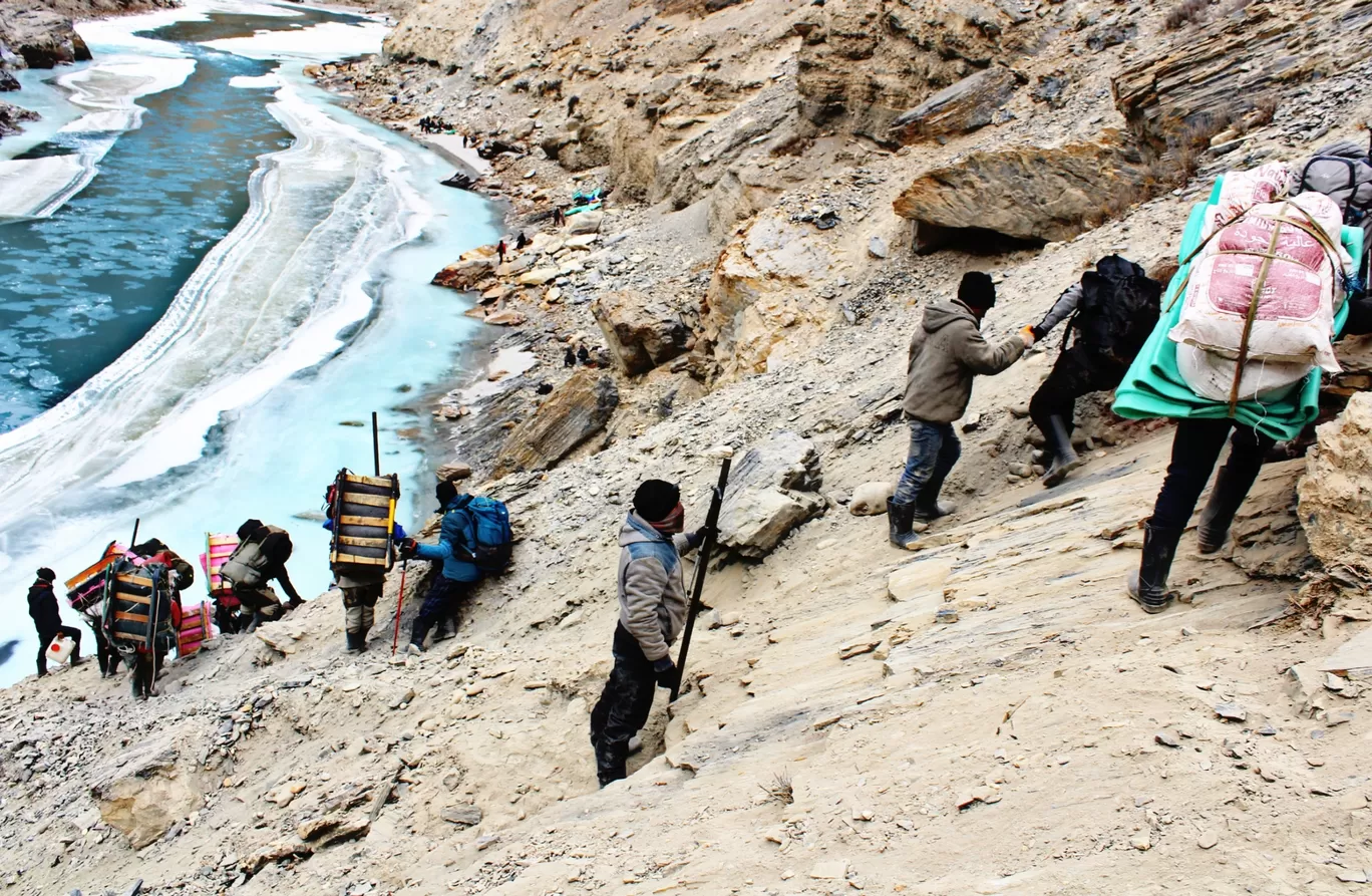 Photo of Chadar trek - Trekking In Ladakh - Frozen River Trekking In Ladakh By Aditya Pujare