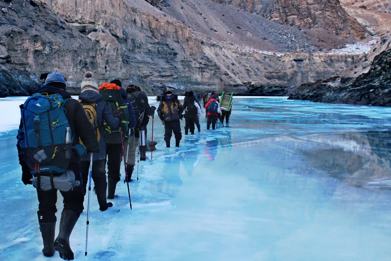 Photo of Chadar trek - Trekking In Ladakh - Frozen River Trekking In Ladakh By Aditya Pujare